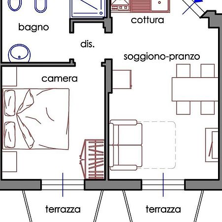 Residence Carlo Grado Bagian luar foto
